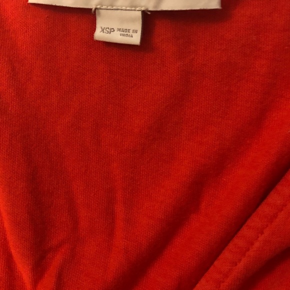 🌸Ann Taylor Loft Orange Dress. Opt Tie belt! - Picture 2 of 2